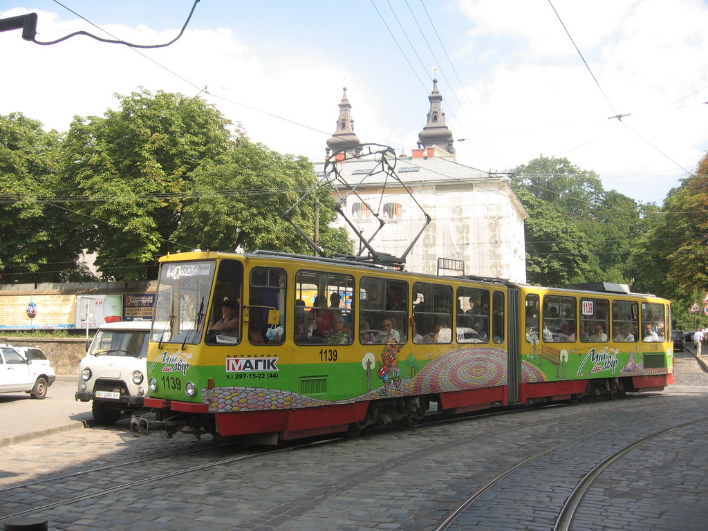 Lemberg, Tatra KT4SU Nr. 1139