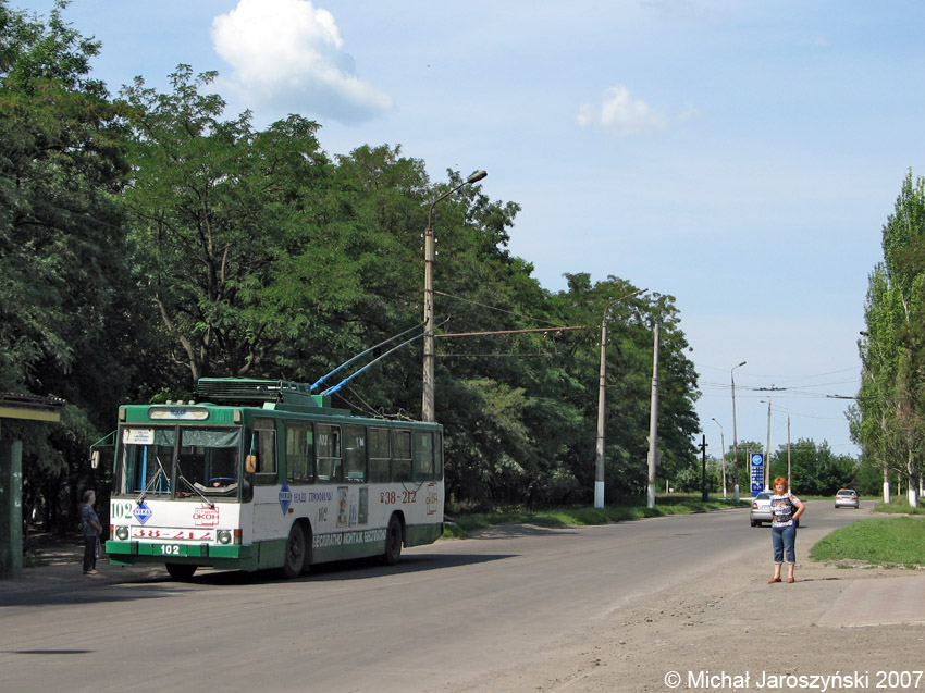 Sloviansk, YMZ T1R (Т2P) № 102