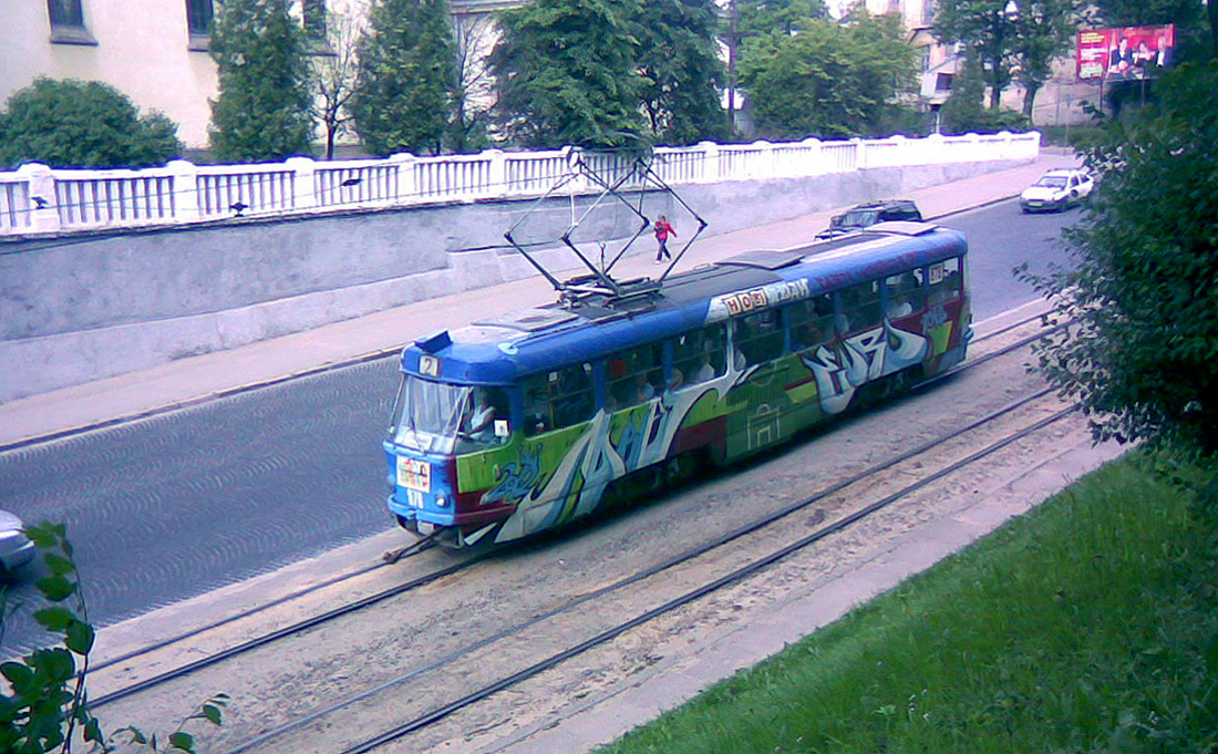 Львов, Tatra T4SU № 878