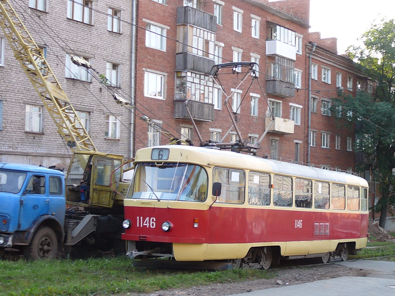 იჟევსკი, Tatra T3SU (2-door) № 1146