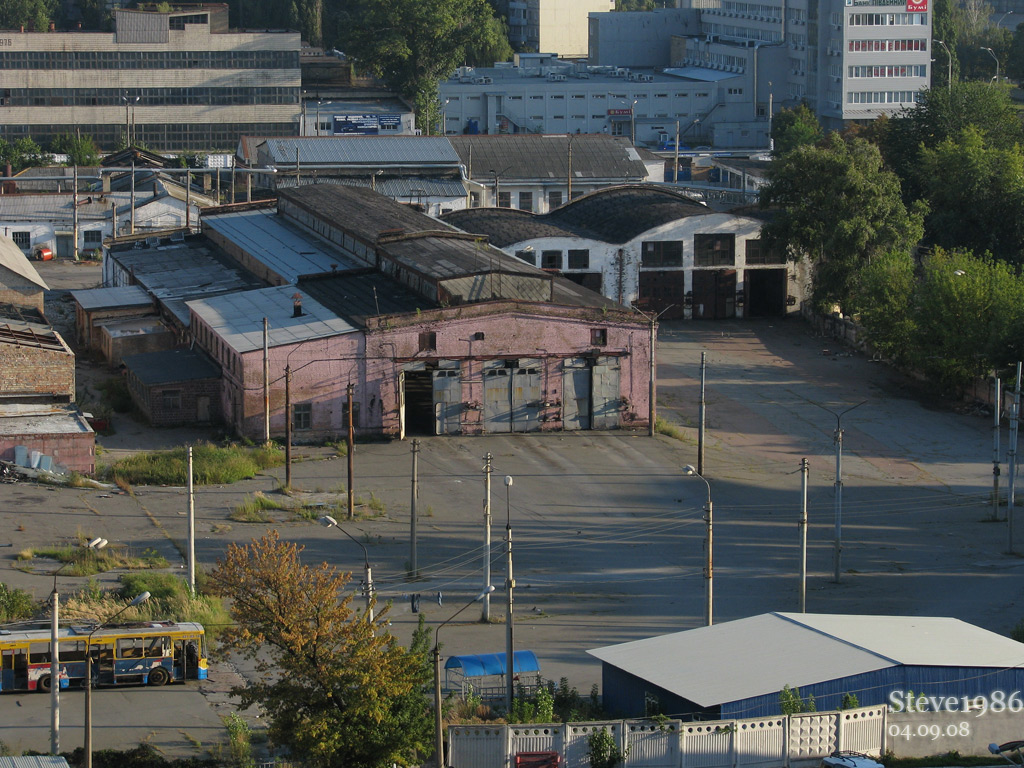 Kijiva — Trolleybus depots: 1. Old yard at Krasnoarmeiskaya (Velyka Vasylkivska) str.