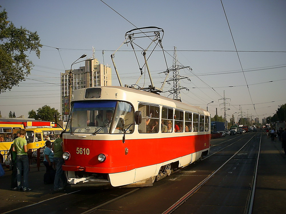 Київ, Tatra T3SU № 5610