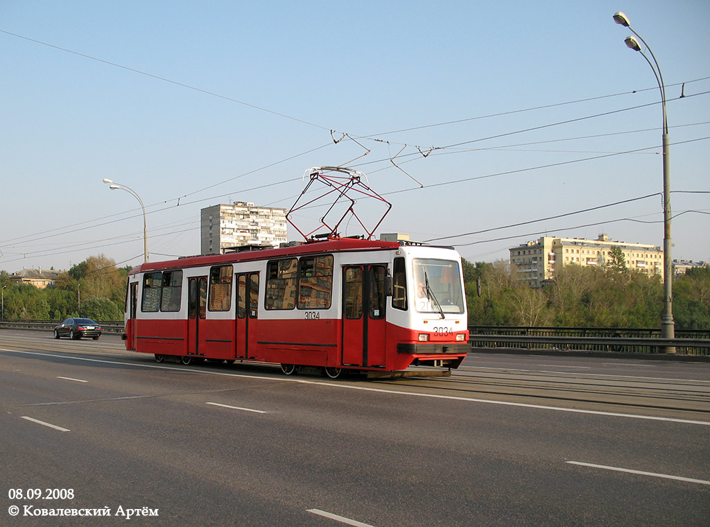 Москва, 71-134А (ЛМ-99АЭ) № 3034