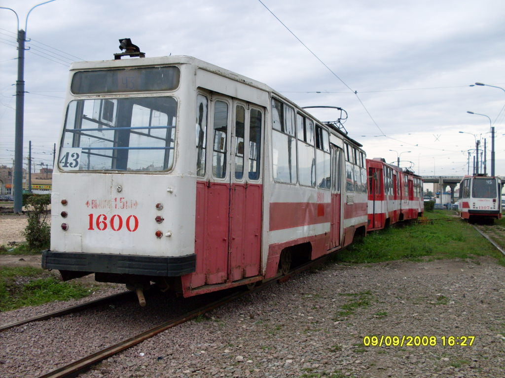 Санкт-Петербург, ЛМ-68М № 1600