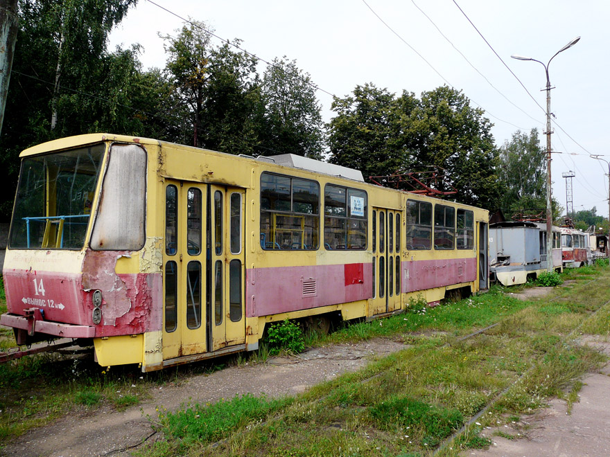 Тверь, Tatra T6B5SU № 14; Тверь — Трамвайное депо № 1