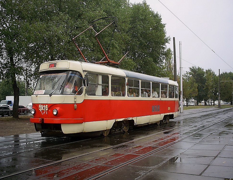 Kyiv, Tatra T3P # 5916
