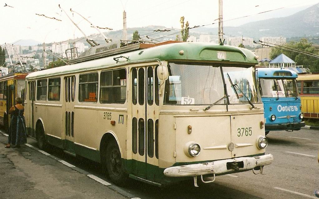 Crimean trolleybus, Škoda 9TrH27 # 3765