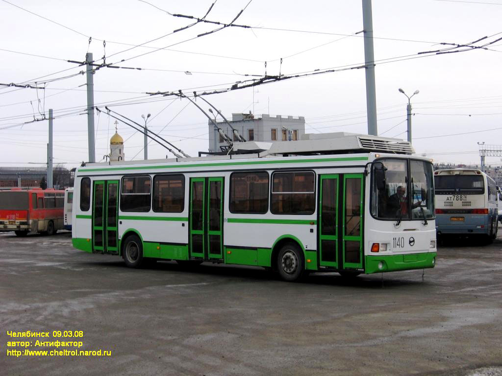 Chelyabinsk, LiAZ-5280 (VZTM) # 1140