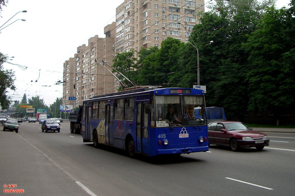 Киев, Škoda 14Tr02/6 № 405