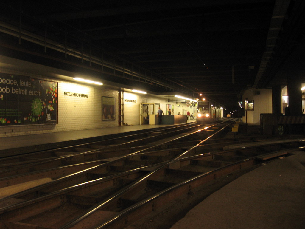 Вена — Подземный трамвай — USTRABA (Unterpflasterstrassenbahn)