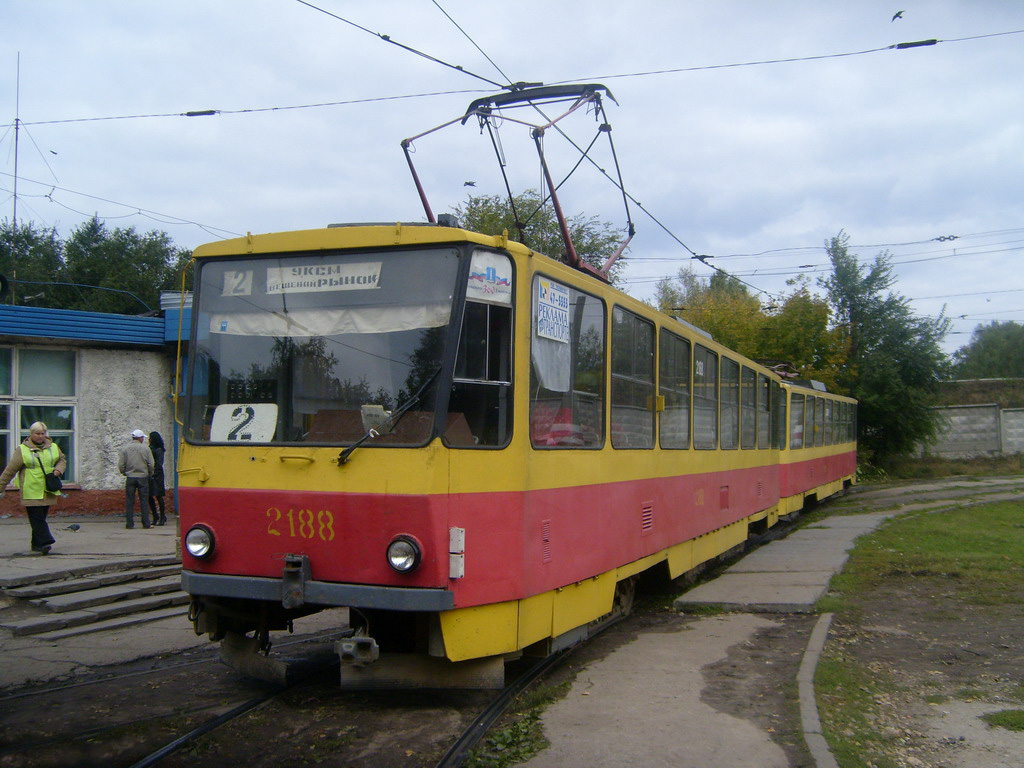 Oulianovsk, Tatra T6B5SU N°. 2188