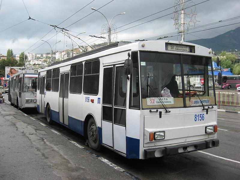Крымский троллейбус, Škoda 14Tr11/6 № 8156