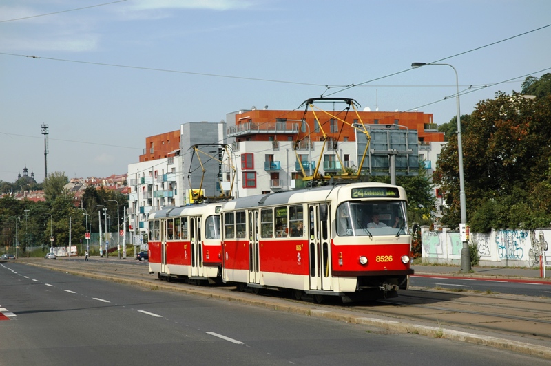 Prague, Tatra T3R.P № 8526
