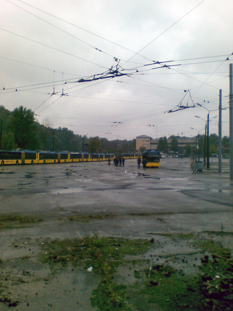 Kyjev — Trolleybus depots: Kurenivske
