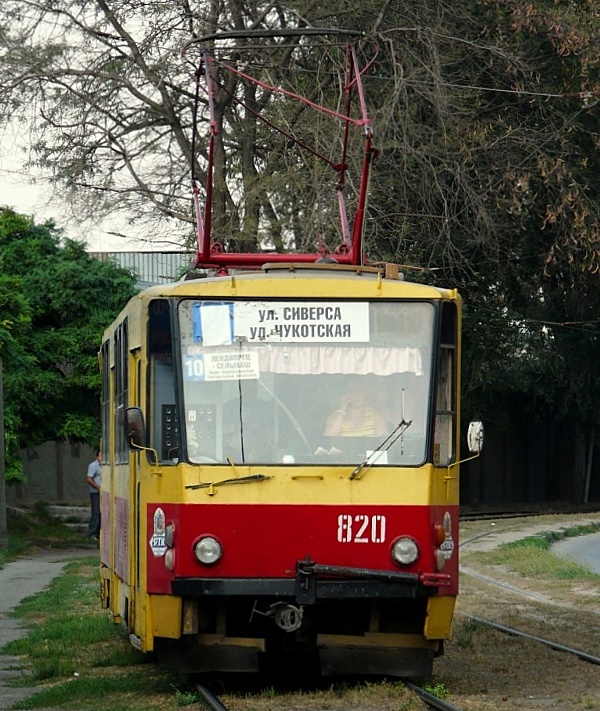 Rostov Doni ääres, Tatra T6B5SU № 820