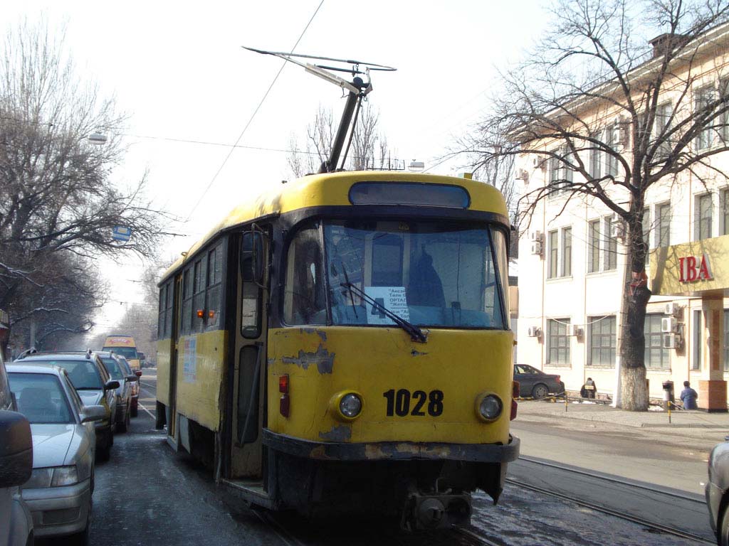 Алматы, Tatra T3D № 1028