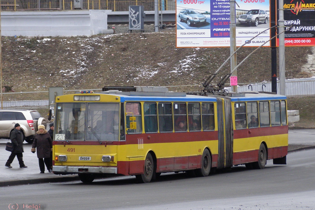 Kiiev, Škoda 15Tr03/6 № 491