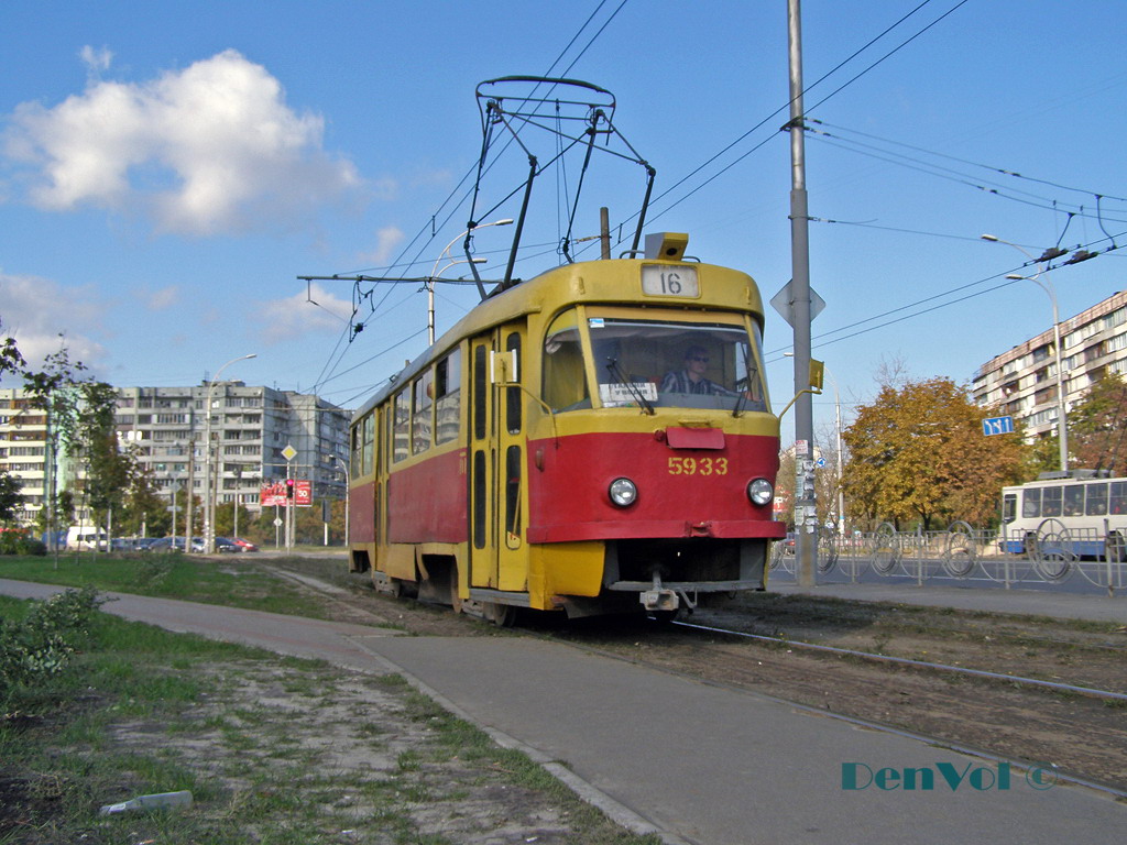 Kijev, Tatra T3SU — 5933