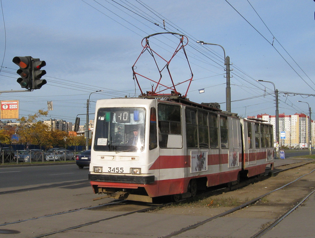 Санкт-Петербург, ЛВС-86К-М № 3455