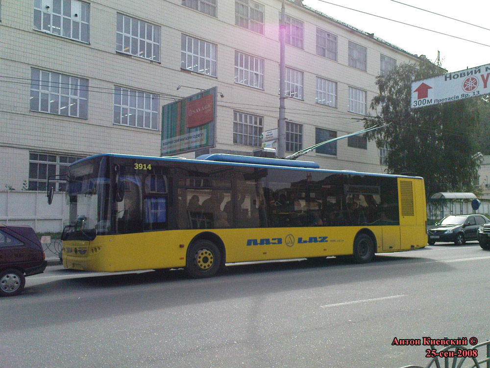 Kyiv, LAZ E183D1 № 3914