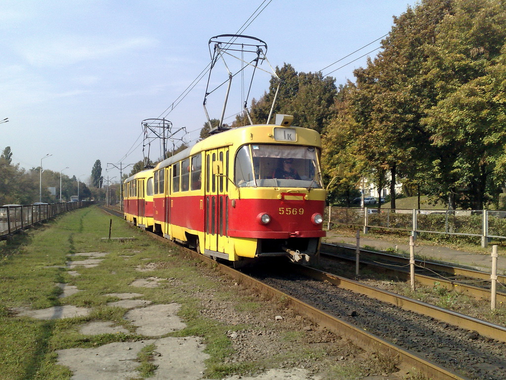 Kyiv, Tatra T3SU № 5569