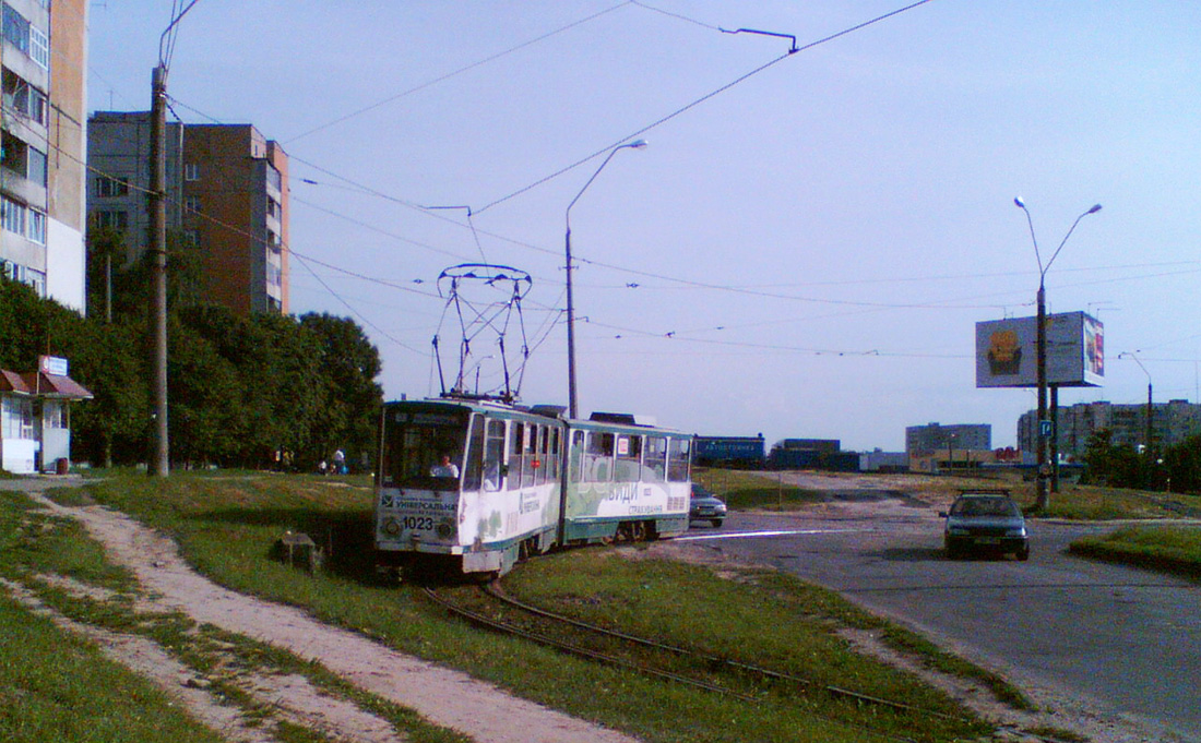Львов, Tatra KT4SU № 1023