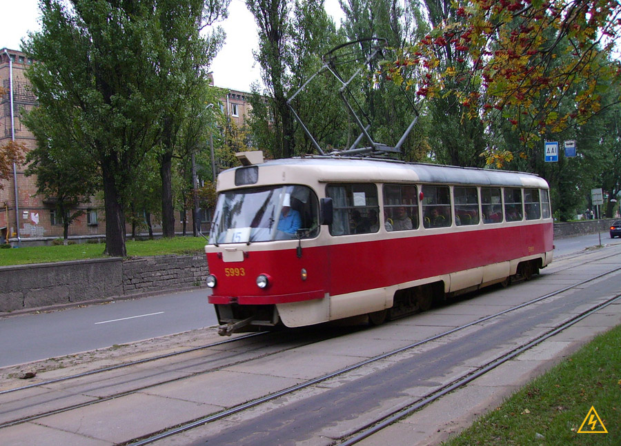 Kyiv, Tatra T3SU # 5993