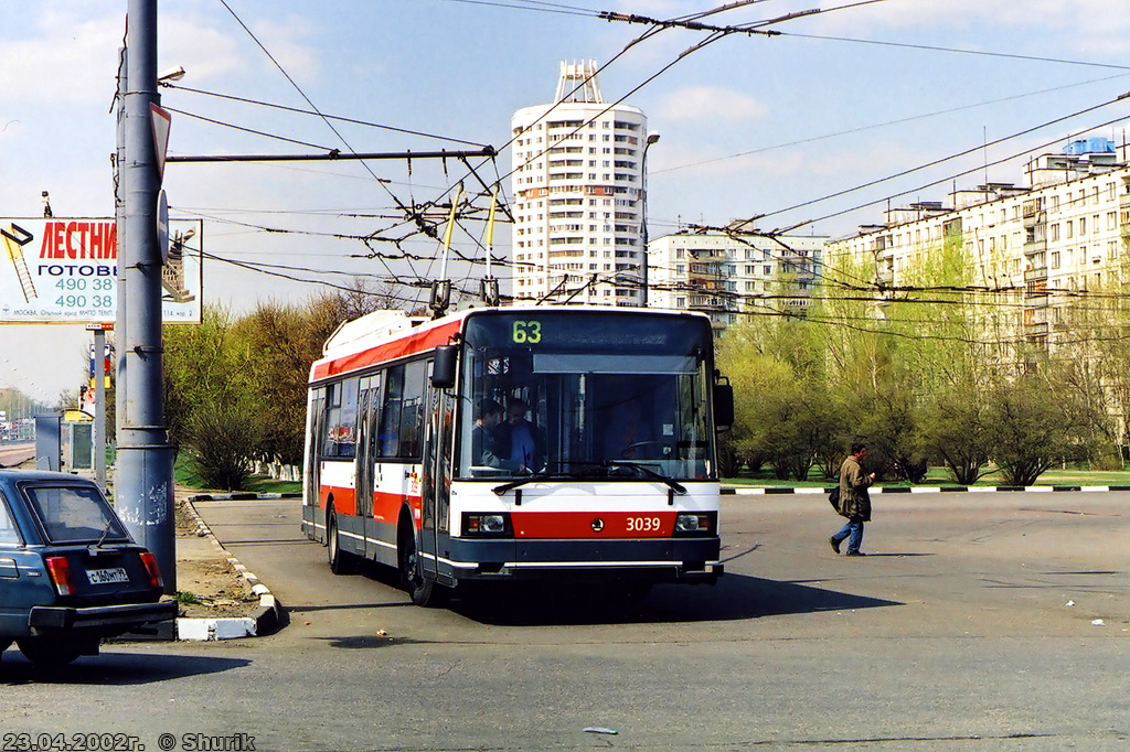 Москва, Škoda 21Tr № 3039