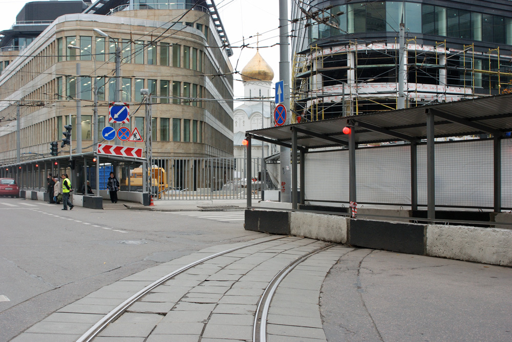 Moscou — Closed tram lines