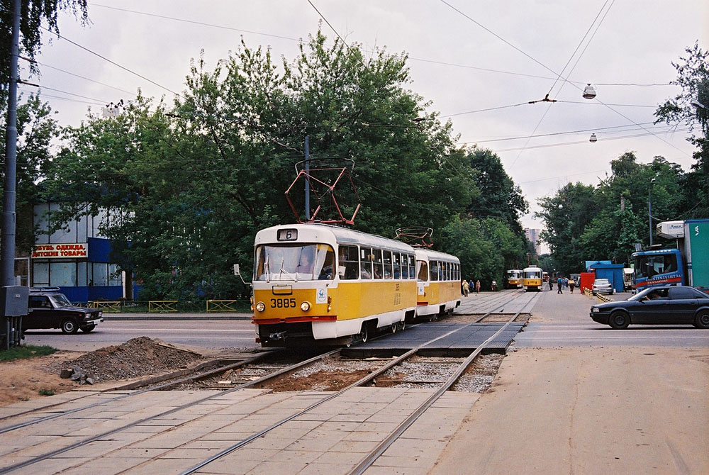 Moskva, Tatra T3SU č. 3885