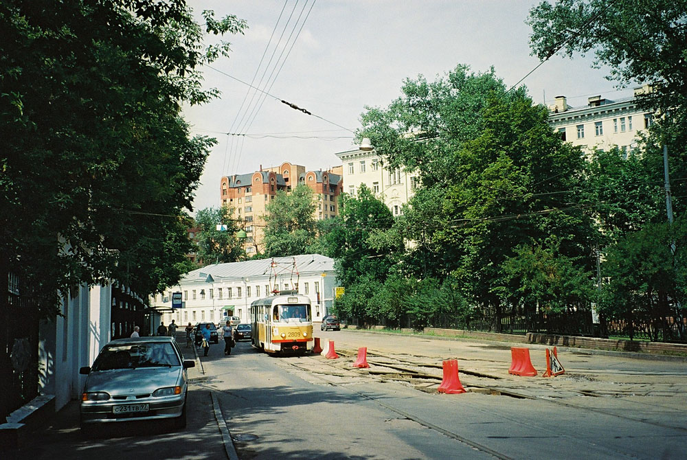 Москва, Tatra T3SU № 2809
