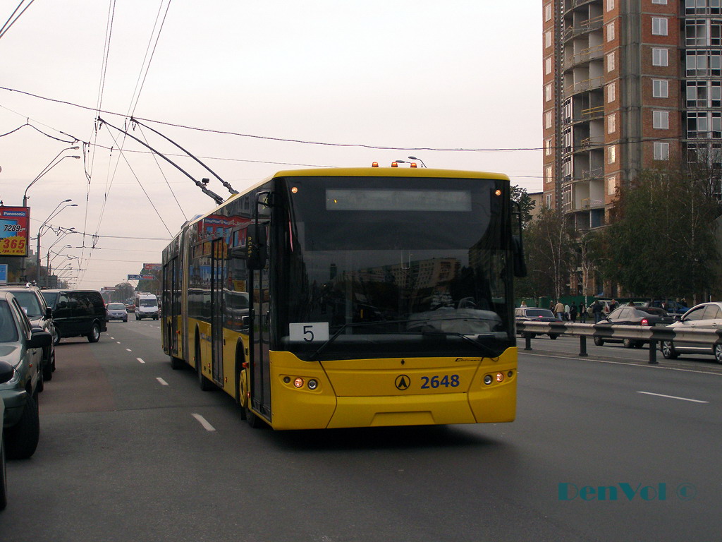 Київ, ЛАЗ E301D1 № 2648