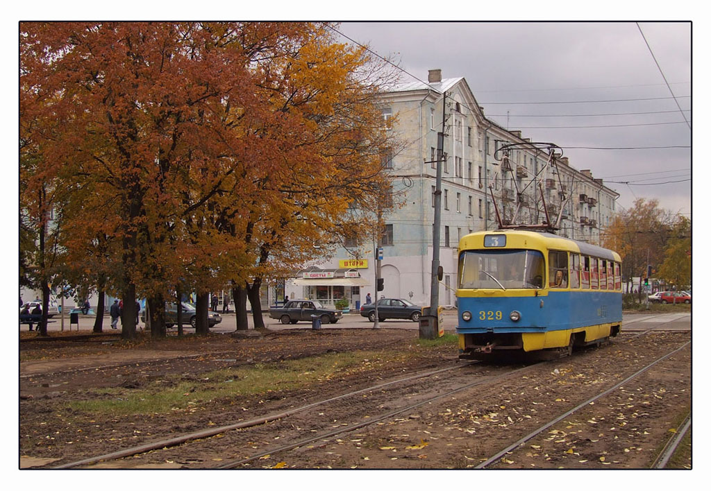 Тверь, Tatra T3SU № 329; Тверь — Трамвайные линии: Заволжский район