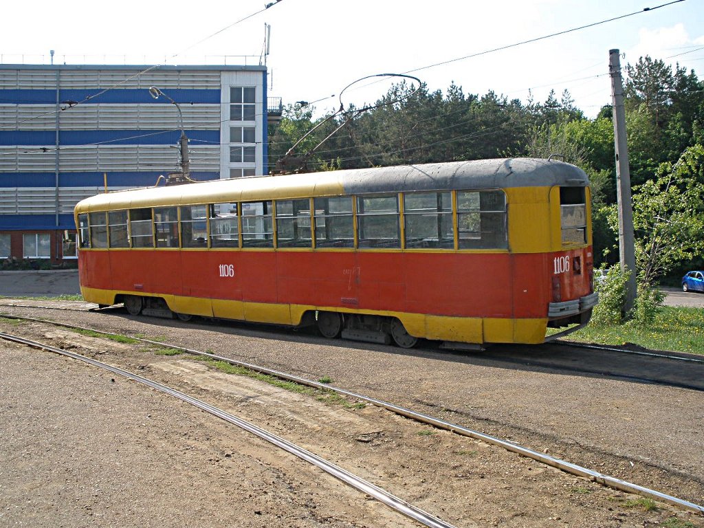 Уфа, РВЗ-6М2 № 1106; Уфа — Закрытые трамвайные линии