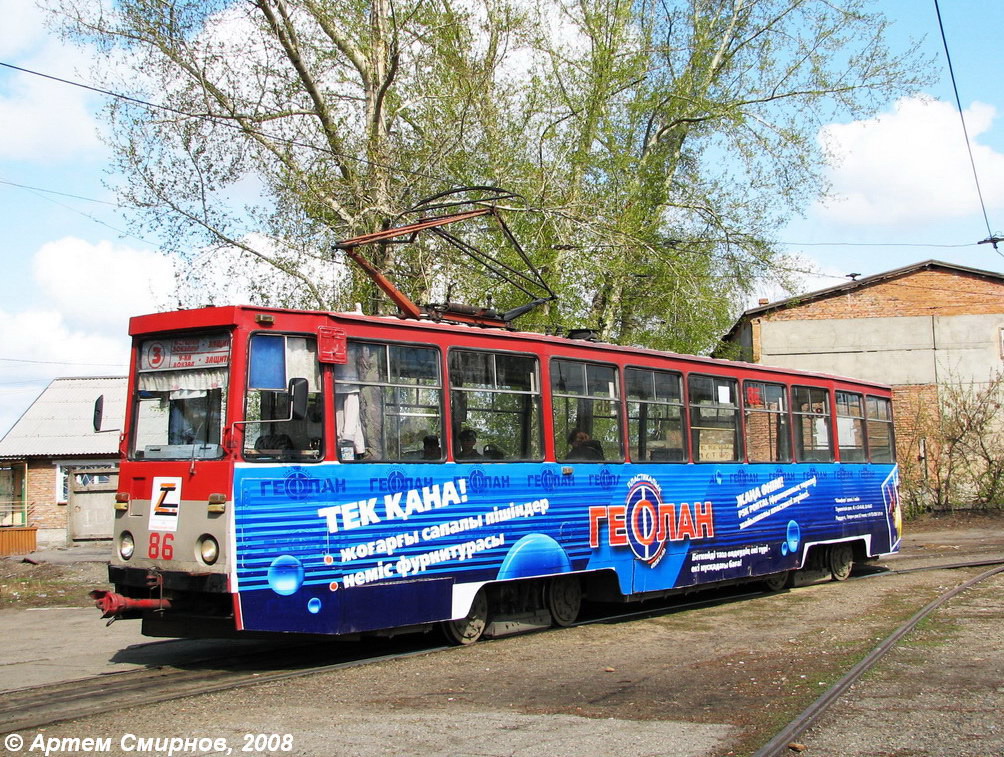 Ust-Kamenogorsk, 71-605 (KTM-5M3) # 86