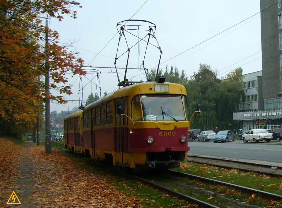 Kiev, Tatra T3SU N°. 6000
