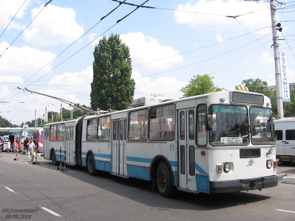 Крымскі тралейбус, ЗиУ-620501 № 2202