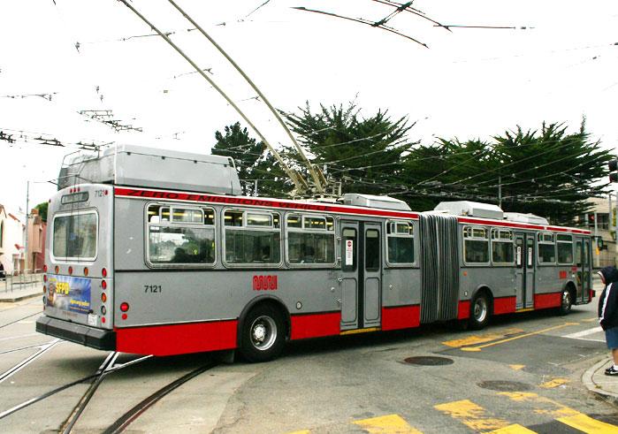 Сан-Франциско, область залива, Škoda 15TrSF № 7121