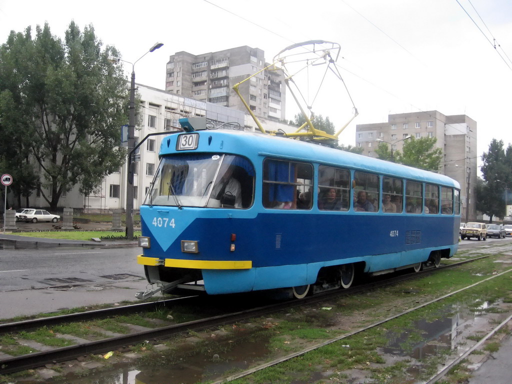 Одесса, Tatra T3SU № 4074