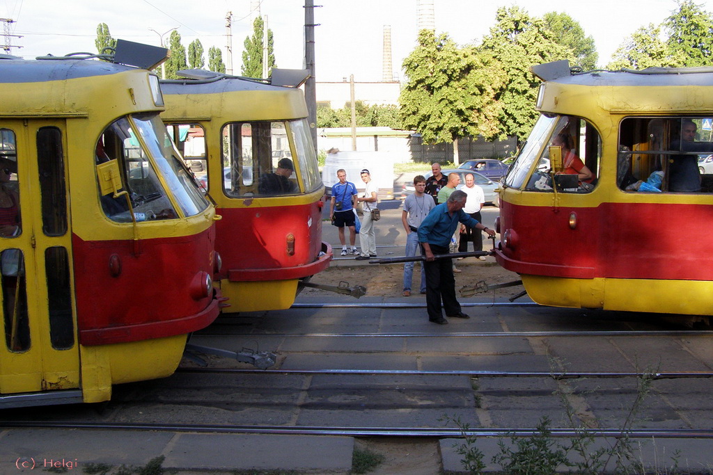 Kijów — Tramway lines: Podilske depot network — west, south