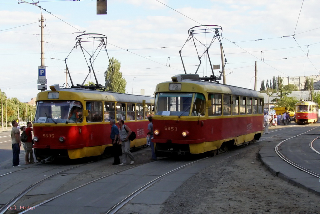Kiev, Tatra T3SU N°. 5953
