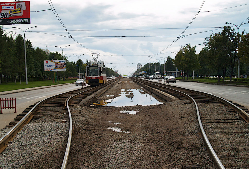 Ufa — Closed tramway lines; Ufa — Repairs and reconstruction