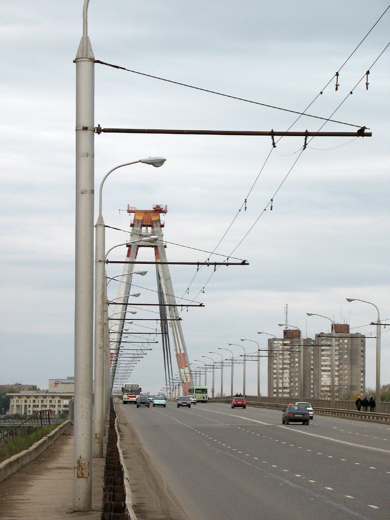 Cserepovec — Incomplete Trolleybus infrastructure