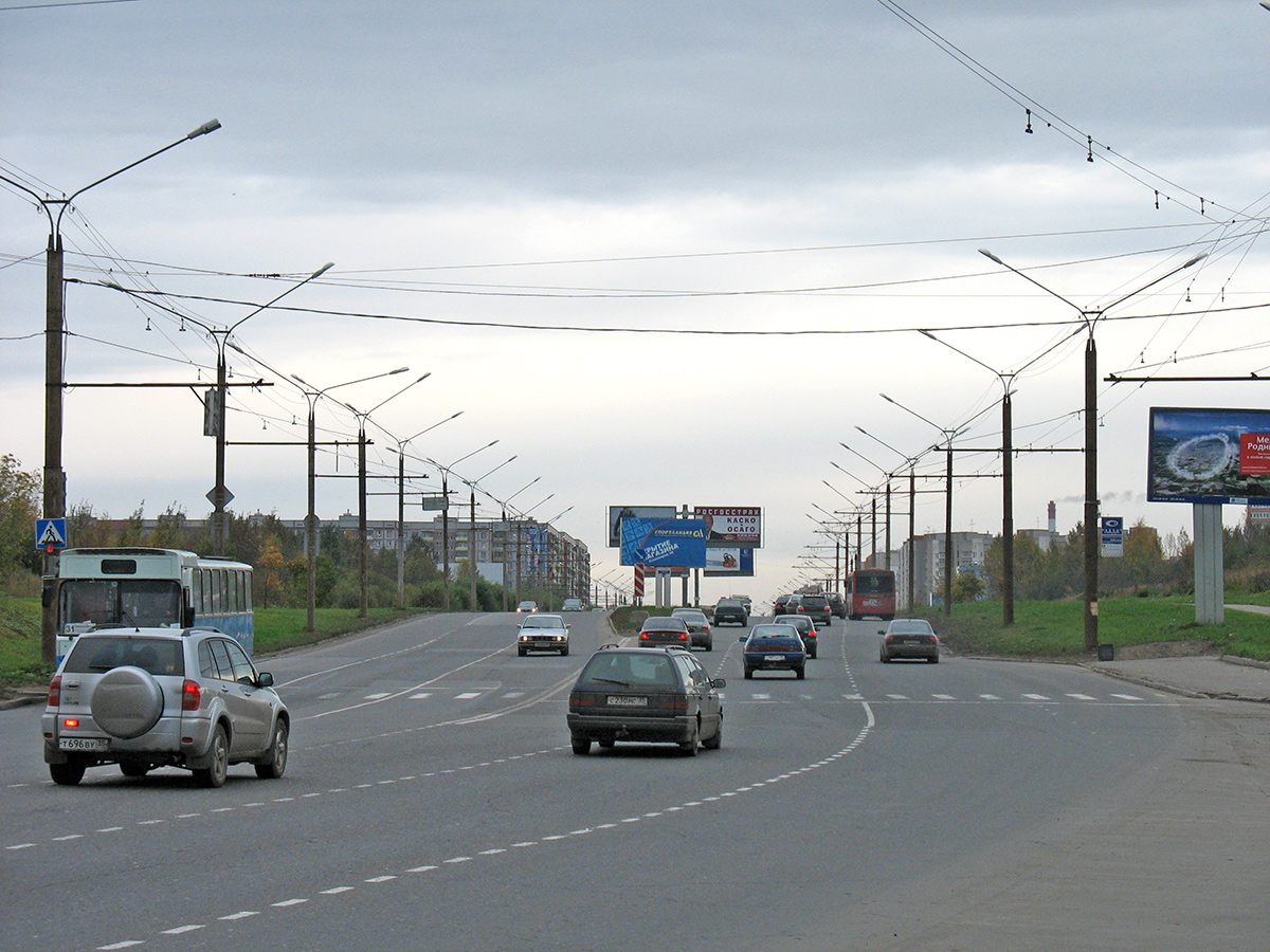 Čerepovėcas — Incomplete Trolleybus infrastructure
