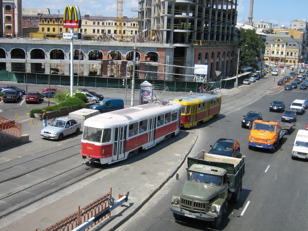 Kyiv, Tatra T3SU № 5851