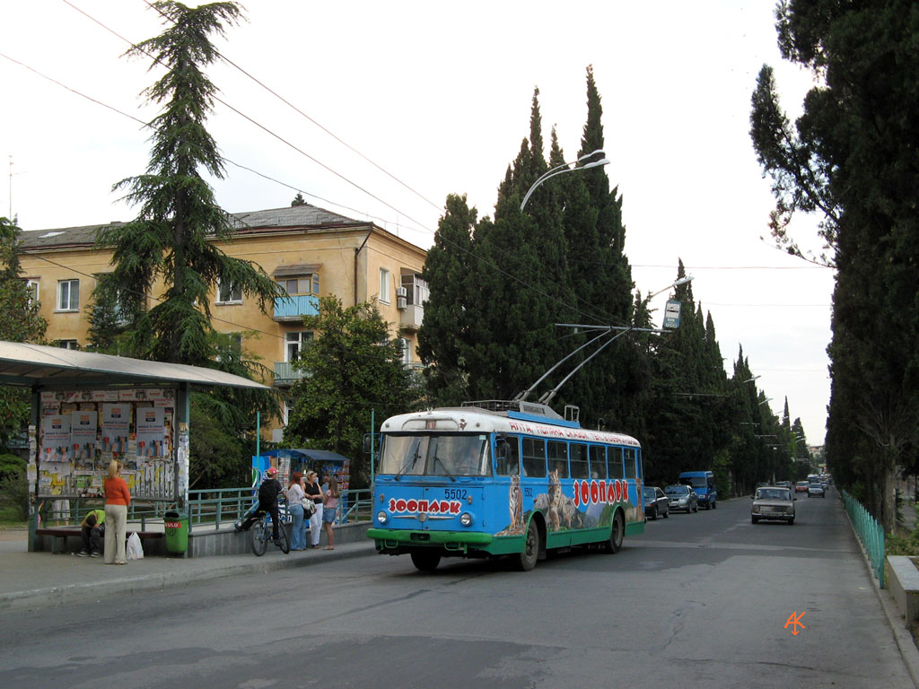 Кримський тролейбус, Škoda 9Tr19 № 5502