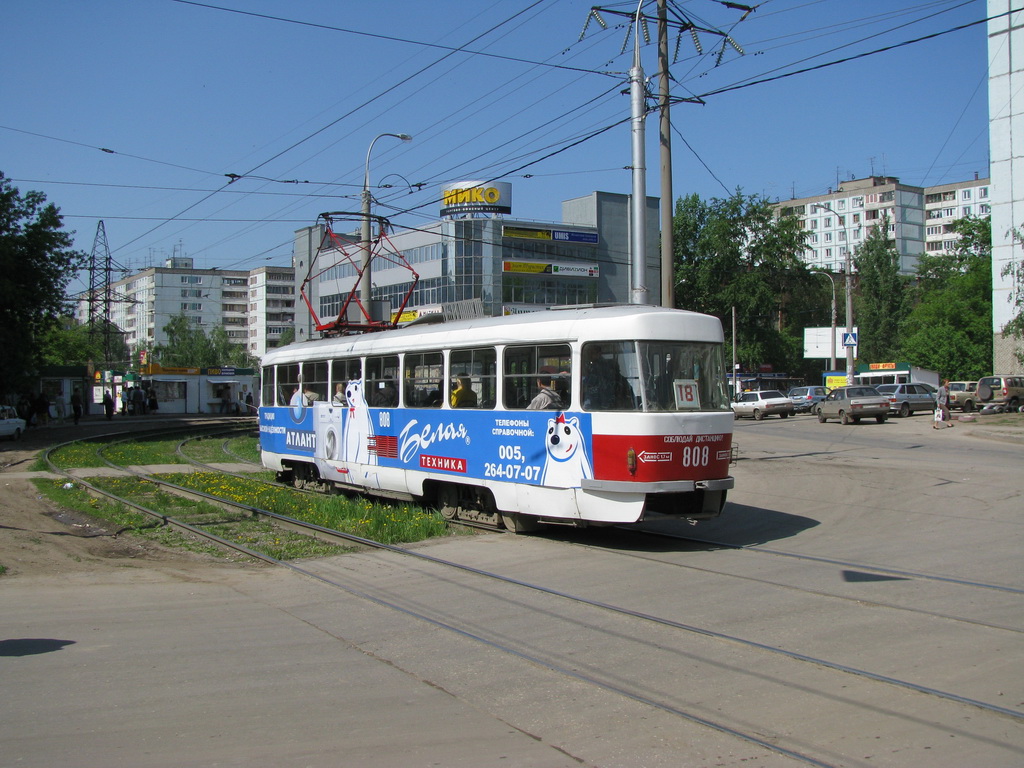 Самара, Tatra T3SU № 808