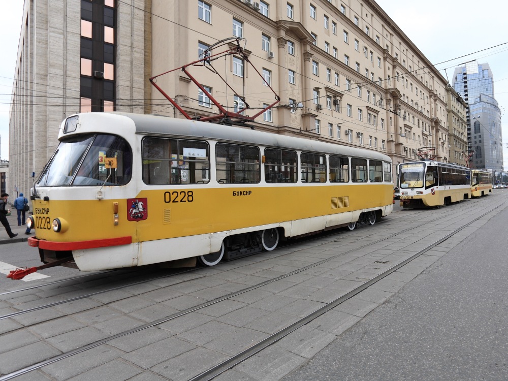 Масква, Tatra T3SU № 0228