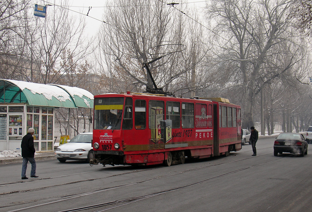 Almaty, Tatra KT4D № 1057