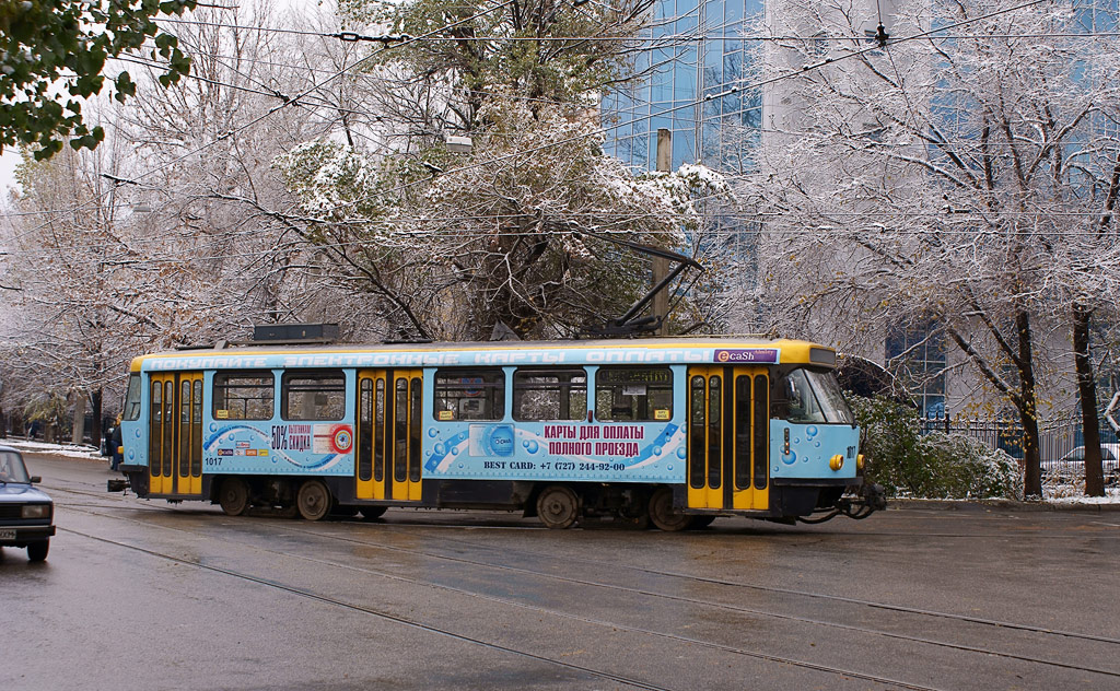 Almaty, Tatra T4D-MS nr. 1017